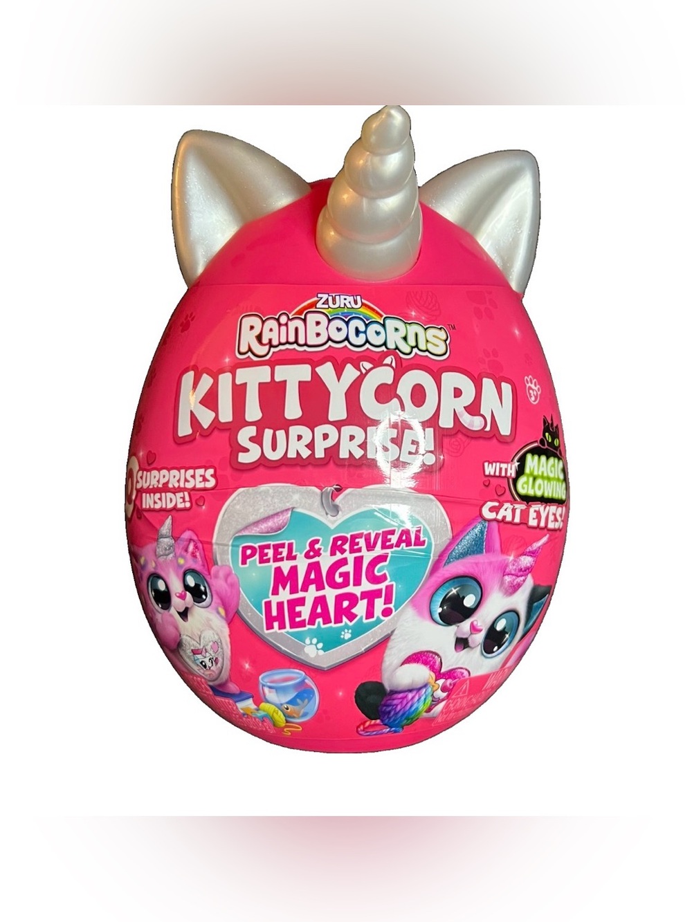 2021 Zuru Rainbocorns Kittycorn Surprise With Glowing Eyes Series 1 Sealed